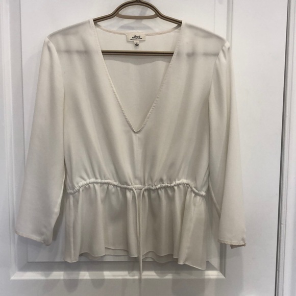 White Wilfred Blouse - Picture 3 of 4